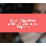 How I Resolved a Smart Contract Exploit