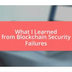 What I Learned from Blockchain Security Failures